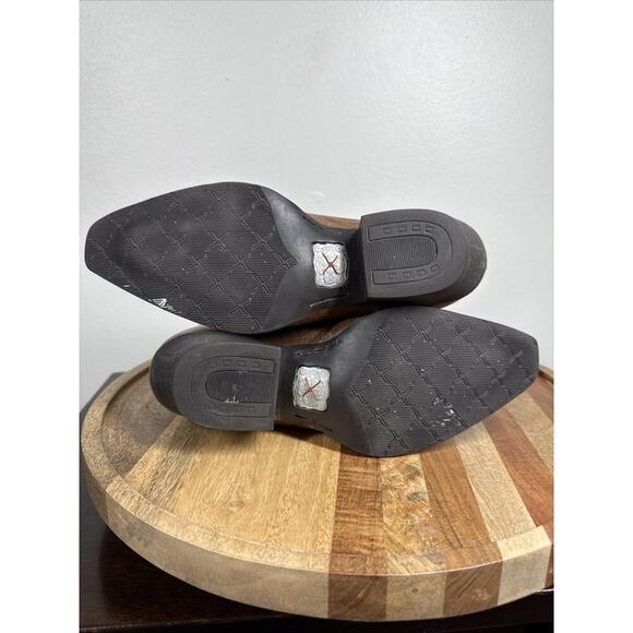 Twisted X WWT0027 Western Snip Toe Red Embroidered Cowgirl Boots Size 5‎ 1/2B - Picture 9 of 15